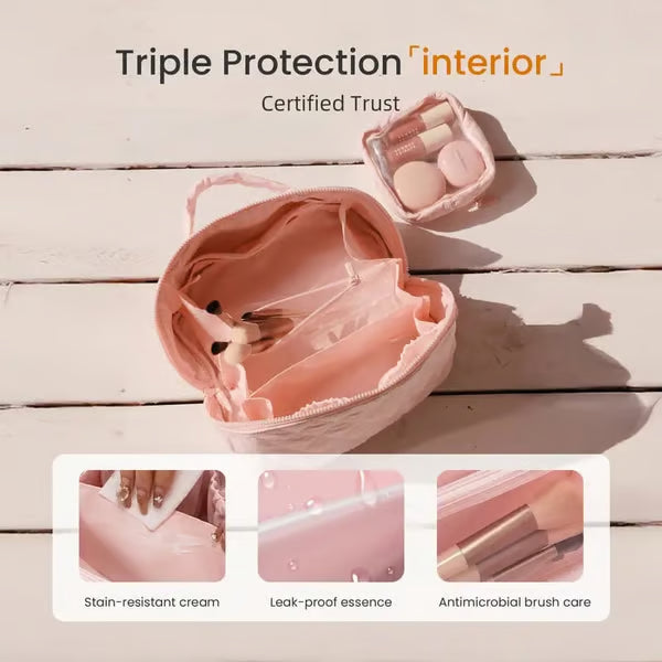 Cynthia™ | Travel Makeup Bag